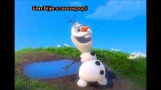 Frozen Olaf summer Lyrics Dutch [upl. by Koran698]