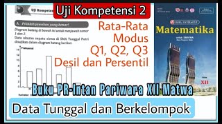 STATISTIK MATWA XII  UK 2 Buku PR Intan Pariwara [upl. by Lessig]