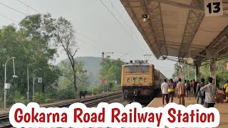 Gokarna Railway Station  Gokarna Road Railway Station [upl. by Lonnard]