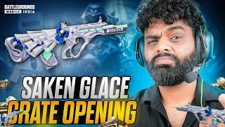 Luckiest Crate Opening Ever Forsaken Glace AUG in BGMI [upl. by Gill]