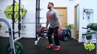 Gainz Gym Headcoach Sebastian Trapbar 200kg x 3 [upl. by Erdua]