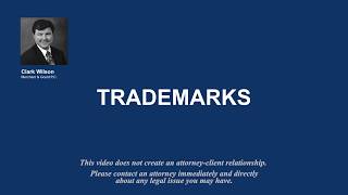 Trademarks [upl. by Gati486]