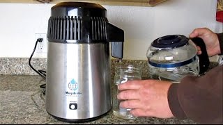 How To Easily Distill Water At Home Using The Megahome Countertop Water Distiller Model MH943SB [upl. by Eremahs]