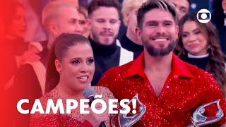 Tati Machado e Diego Maia são os campeões da Dança dos Famosos 2024 🏆  Domingão Com Huck  TV Globo [upl. by Eadwine]