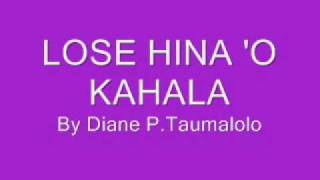 LOSE HINA O KAHALA [upl. by Stormie]