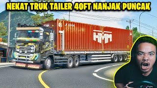 NEKAT TRUK KONTAINER NANJAK PUNCAK BOGOR  ETS2 [upl. by Shepherd910]