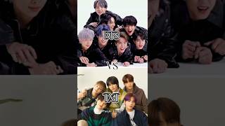 BTS Vs TXT bts btsarmy btsshorts kpop trending ytshorts viral reels youtube [upl. by Eidnyl]