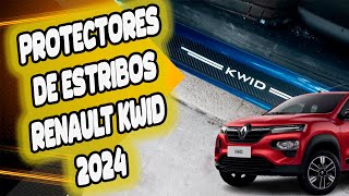 Protector de Entrada Renault Kwid con Vinil tipo Fibra de Carbono [upl. by Notsirb976]