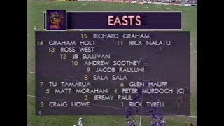 1997 Easts 1st Grade Premier Grade Premiership GF [upl. by Nosnevets320]