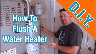 How To Flush A Hot Water Heater To Remove Sediment [upl. by Meredeth]