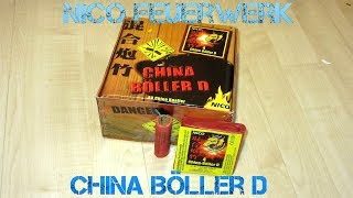 Nico Feuerwerk  China Böller D  Jedes Jahr im Test  Silvester 20162017 1080P FullHD [upl. by Eckel]