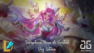 LoL Wild Rift  Seraphine Rosa de Cristal  Voz Latina [upl. by Gustave]