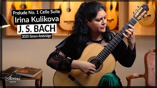 Irina Kulikova plays Cello Suite Prelude No 1 by J S Bach on a 2020 Simon Ambridge [upl. by Burbank548]