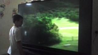 My sons reaction to the car ghost commercial prank [upl. by Yelhsa180]