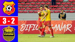 HEREDIANO VENCE 3  2 AL REAL ESPAÑA POR LA COPA CENTROAMERICANA 2023  REY DEPORTIVO [upl. by Sillek]