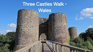 Exploring the Historic Welsh Marches  3 Castles Walk  Monmouthshire [upl. by Ees]