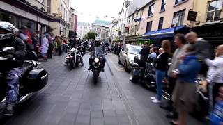 Ireland BikeFest Killarney Parade [upl. by Blondy]