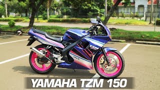 BEDAH YAMAHA TZM 150 MOTOR LEGENDARIS Motovlog Indonesia [upl. by Ynohtnanhoj]