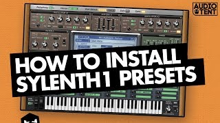 How To Install Sylenth Presets Audiotent [upl. by Grogan908]