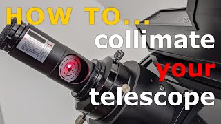 How to Collimate your Dobsonian telescope  a step by step tutorial [upl. by Kartis]