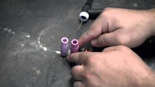 Everlast TIG Torch Guide Assembly and Consumables For a TIG Torch Everlast Welding [upl. by Porte]