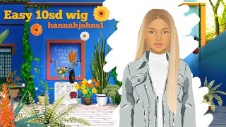 Easy 10sd Wig on Stardoll  hannahjohns1 [upl. by Ennaitsirhc536]