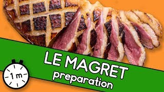 Préparer un magret de canard  Astuce YouCook [upl. by Kauppi289]