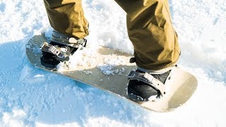 CUSTOM MADE MINI SNOWBOARD FIRST TEST [upl. by Aderfla]