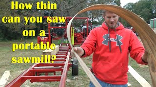 How Thin Can You Saw on a Portable Sawmill [upl. by Laurel]