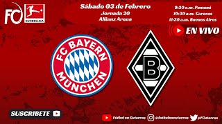 FC Bayern VS Borussia Mönchengladbach  CARRUSEL SABATINO  BUNDESLIGA  Jornada 20 [upl. by Eahsel616]