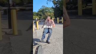 Guy falls down when greeted by me 😭🙏🏻 bikelife [upl. by Rexer]