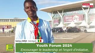 Saliou SENE Sénégal à l’International Youth Forum 2024 14 septembre 2024 [upl. by Macdonald227]