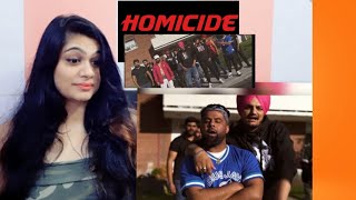 Homicide Song Reaction  Sidhu Moose Wala  Big Boi Deep Sunny Malton Byg Byrd  Smile With Garima [upl. by Kara-Lynn]