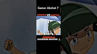 Greninja vs sceptile pokemon anime ash [upl. by Aehr]