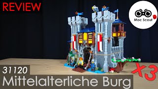 MegaRitterburg³  Lego® 31120 Review  quotMittelalterliche Burgquot 2021 [upl. by Teloiv]