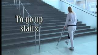 How to Walk with Crutches Correctly NonWeightBearing [upl. by Wyatt425]