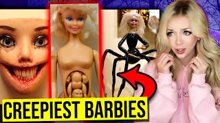 The CREEPIEST Barbies EVER MADEDO NOT BUY THESE BARBIES [upl. by Adnoved]