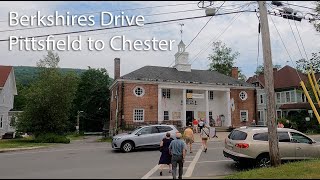 Berkshires summer scenic drive Pittsfield to Chester [upl. by Aiam227]