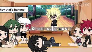 mha reacts to nonsense speaker  sad bakugou gachalife [upl. by Tiossem]