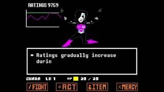 UNDERTALE Mettaton EX Fight Colored Sprite Mod [upl. by Bliss]