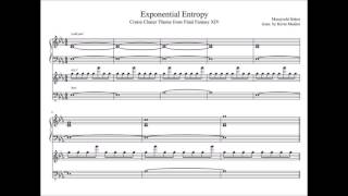 FFXIV Sheet Music  Final Fantasy XIV  Exponential Entropy [upl. by Mirabelle742]