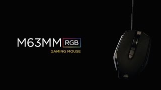 Corsair M63MM RGB Mechanical Gaming Mouse Intro [upl. by Zak]