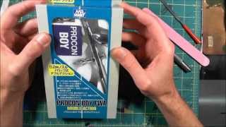 Mr Hobby Procon Boy Airbrush Review [upl. by Georgi504]