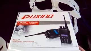 FR Review  PUXING PX777 UHF 400480 MHz [upl. by Gildas]