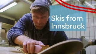 Winter Activities Ski and Snowboard Building in Innsbruck in Tirol [upl. by Asiat]