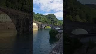 Ponte del Diavolo o Ponte della Maddalena a Borgo a Mozzano [upl. by Dante]