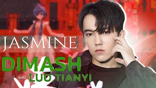 Dimash and Luo Tianyi 洛天依  Jasmine [upl. by Joris]