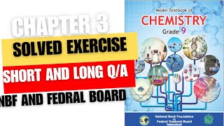 class 9 chemistry chapter 3National book foundation curriculum 202324 [upl. by Ruberta]