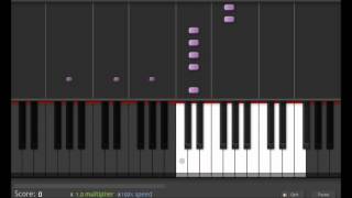 Beautiful Piano Song Synthesia  Cold by Jorge Méndez [upl. by Cobb]