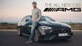 2023 MercedesAMG C43  Full Review Driving Impressions and Cost [upl. by Sherfield]